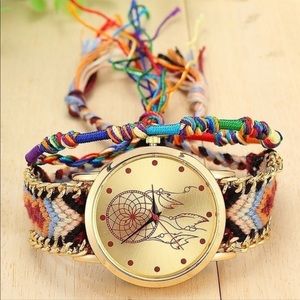 Dream catcher quartz watch